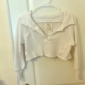 Crop top sweater